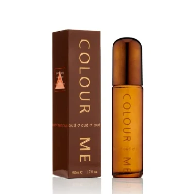 Image of COLOUR ME Oud Perfume for Men. 50ml Eau de Parfums, Luxury Fragrance Mens Aftershave, Long Lasting Men by Milton Lloyd