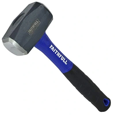 Image of Faithfull FAIFG212 2.5lb Club Hammer with Fibreglass Handle 1.1kg (2.5lb)