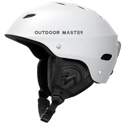 Image of OutdoorMaster Kelvin Ski Helmet Snowboard for Men, Women &amp; Youth,Snow with Adjustable Vent,Winter Sports Snowboarding,Cycling,Snowmobile Windproof