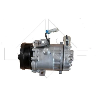 Image of R1580025, R1580044, R1580046 AC compressor NRF EASY FIT 32172 SD6V12 12V PAG 46 with oil gaskets/seals