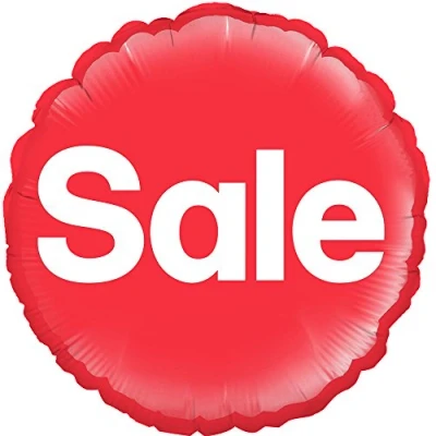 Image of Sale Round Foil Balloon 45cm