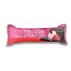 Image of Mallow Marsh Raspberry Marshmallow In Dark Chocolate Bar (Pack of 12)