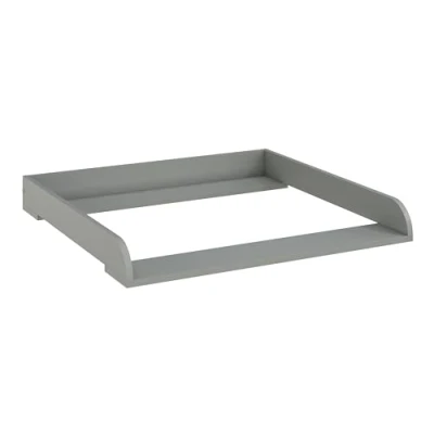 Image of Shefa Kids Changing Attachment 800 Universal for IKEA Dressers Suitable Malm, Hemnes, Nordli, Grey