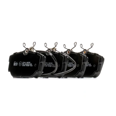 Image of 7D0698451F, 7M3698451D, 7M3698451F Brake pad set FEBI BILSTEIN 16408 VOLKSWAGEN: Transporter 4 Bus, 4, SEAT: Alhambra I