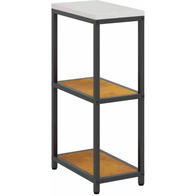 Image of Kitchen Storage Shelf with Rusty Weathering steel Vidaxl