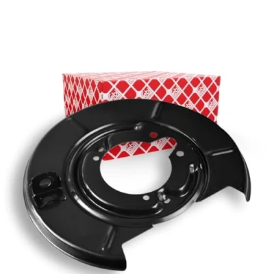 Image of 34211153917, 34211155419, 34211162061 Brake Disc Back Plate FEBI BILSTEIN 174233 Rear Axle Left BMW: Z3 Roadster, 3 Saloon, Touring