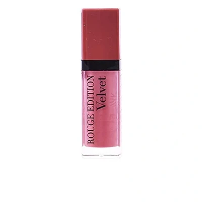 Image of Bourjois Rouge Edition Velvet Liquid Lipstick 7 NudeIst Nudes, 6.7ml