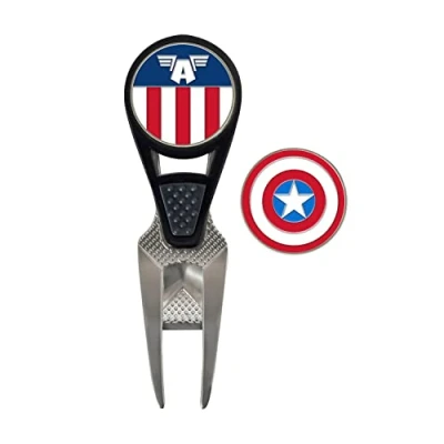 Image of Team Effort CVX Ball Mark Repair Tool Marvel Captain America