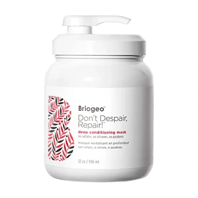 Image of Briogeo Don&#039;t Despair Repair Hair Mask, Deep Conditioner for Dry Damaged or Color Treated 946ml