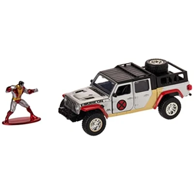 Image of Jada Toys 253223012 Marvel X Men Jeep Gladiator 1:32, Multicoloured