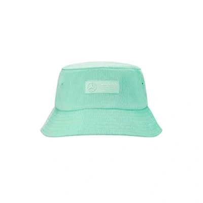 Image of Mercedes AMG Petronas Formula One Team Retro Bucket Hat Mint Unisex Size: size