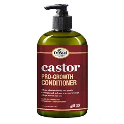Image of Difeel Castor Pro Growth Conditioner 12 oz