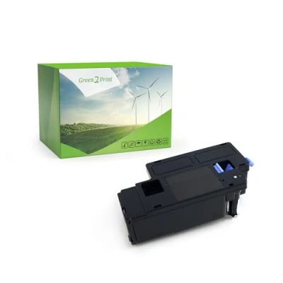 Image of Green2Print Toner black 2000 pages replaces Dell 593 11016, DC9NW, 594 11140, 810WH cartridge for 1250C, 1350CNW, 1355CNW, 1355CN, C1760NW, C1765NF, C1765NFW