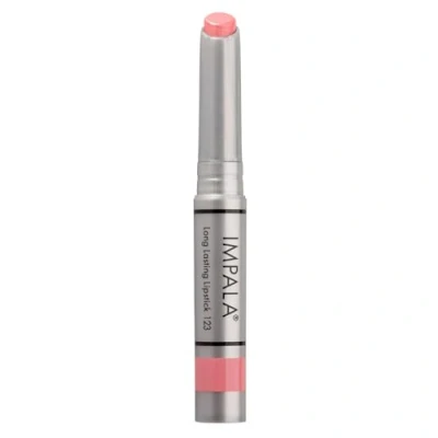 Image of IMPALA Longlasting Lipstick Bubblegum Pink Color No. 123 Permanent Lipstick, Creamy Texture Long Lasting Hydrating with Full Coverage Moisturizes and Nourishes