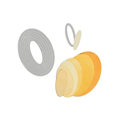 Image of Sizzix Framelits Die Ovals, Set of 7
