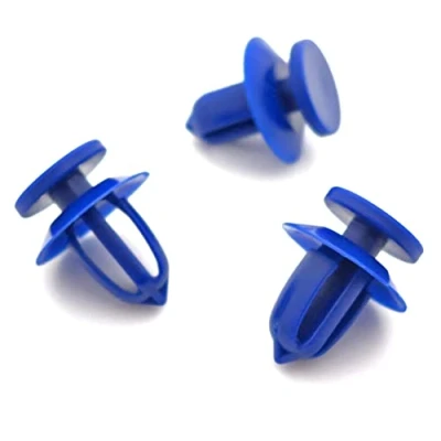 Image of VVO Fasteners Blue Plastic Rear Door Card Clips for Vauxhall Astra, Corsa, Insignia, Meriva, Zafira Tourer, (Pack of 10)