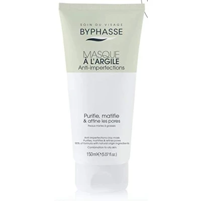 Image of BYPHASSE Masque à l&#039;Argile Anti Imperfections Peaux Mixtes grasses 150ml