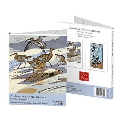 Image of Museums &amp; Galleries NCW318851 Curlews Oystercatchers Wallet Notes, Paper