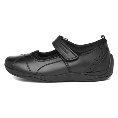 Image of Hush Puppies Womens Cindy Senior Mary Jane, Black, 4 UK