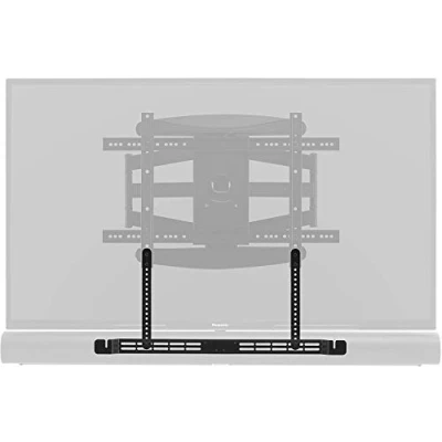 Image of Flexson TV Mount Attachment for Sonos Arc in Black. Suitable 40&quot; to 80&quot;