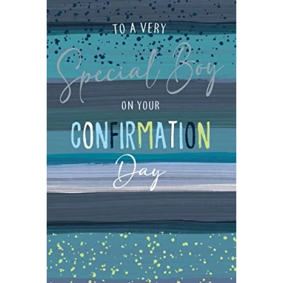 Image of To A Very Special Boy On Your Confirmation Day Card Lovely Verse