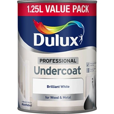 Image of Dulux Professional Undercoat 1.25L Brilliant White