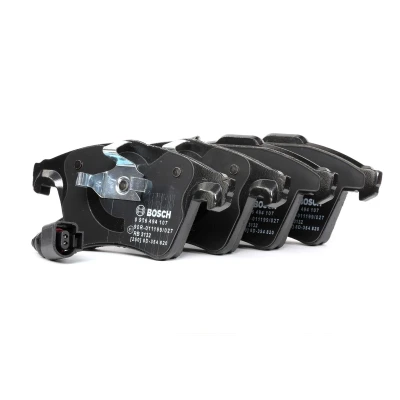 Image of 7H0698151, 7H0698151A, 7H0698151B, 7H0698151C, 7H0698151D Brake pad set BOSCH 0 986 494 107 VOLKSWAGEN: Multivan 6, Transporter 5