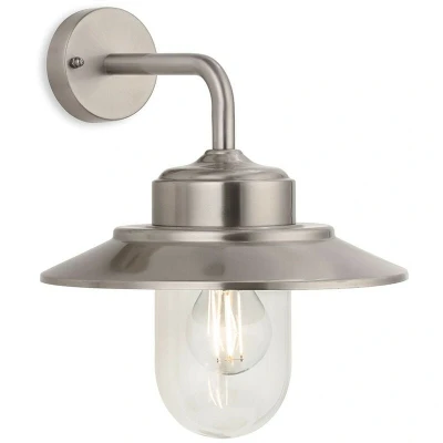 Image of Naples Wall Light Stainless Steel IP44