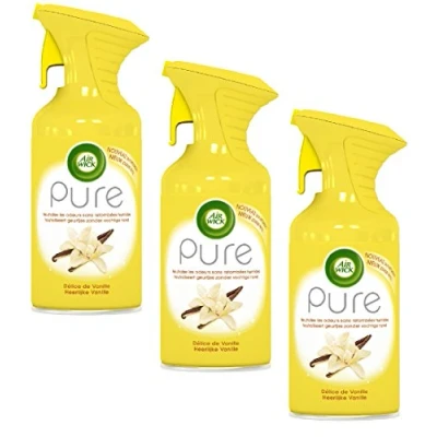 Image of Air Wick Aerosol Pure Vanilla 250 ml Pack of 3