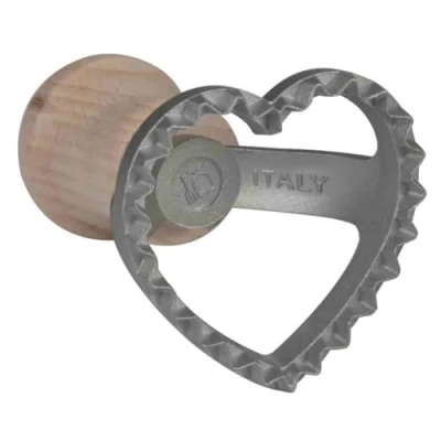Image of Tredoni 5.5cm Heart Shape Ravioli Pasta/Dough Stamp Cutter, Cookie (Heart 5.5 cm)