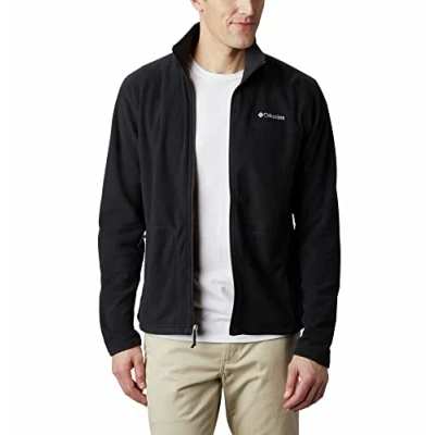 Image of Columbia Men&#039;s Fast Trek Light Full Zip Fleece Jacket, Black, Size S