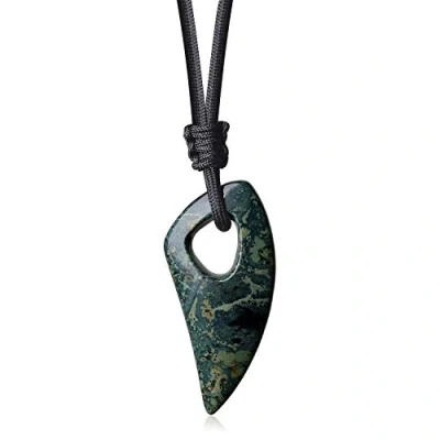 Image of COAI Amulet Kambaba Jasper Stone Necklace for Men Women