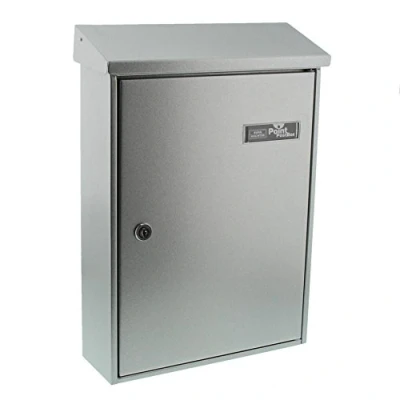 Image of Burg Wächter Letter/Mail Box Letter, 1 Supplied, Iron Coloured Sheet Steel, Letter 5832 SI