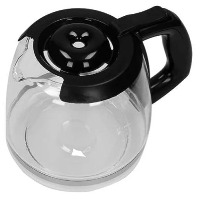 Image of SPARES2GO Glass Carafe Jug Compatible with Russell Hobbs 22000 56 Chester Coffee Maker Machine