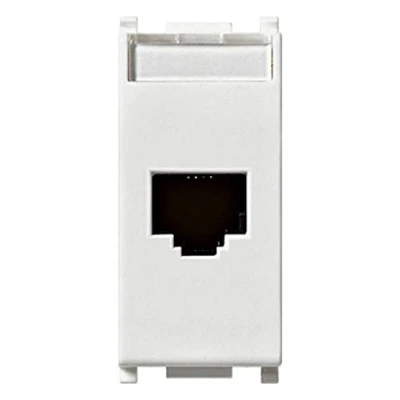 Image of Presa RJ45 Netsafe Cat6 UTP 110 bianco 14339.6