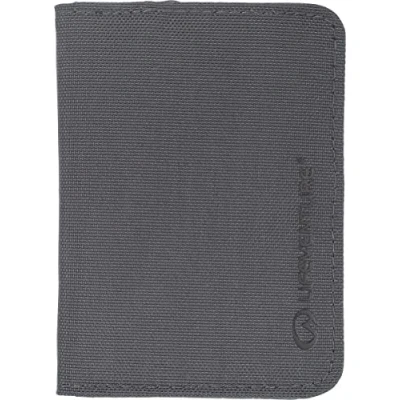 Image of Lifeventure RFiD Protected Card Wallet, made from eco friendly recycled material, Grey
