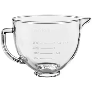 Image of KitchenAid Glass Mixing Bowl 4.7 L 5ksm5gb Transparent.jpg