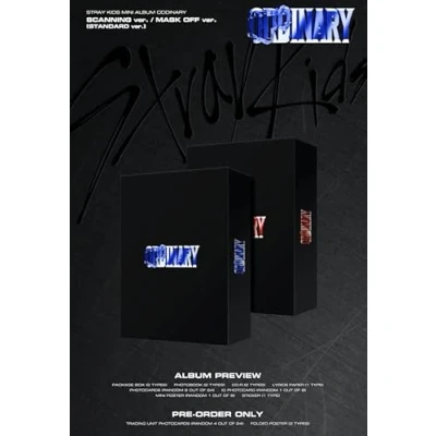 Image of STRAY KIDS ODDINARY STANDARD Version [SCANNING ver.] MINI Album+Photobook+Limited Benefit+Pre Order Benefit+Bonus (Acrylic key and Photocard)
