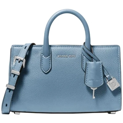 Image of Michael Kors Scarlett Handbag, Women&#039;s, Size: One Size, Chambray