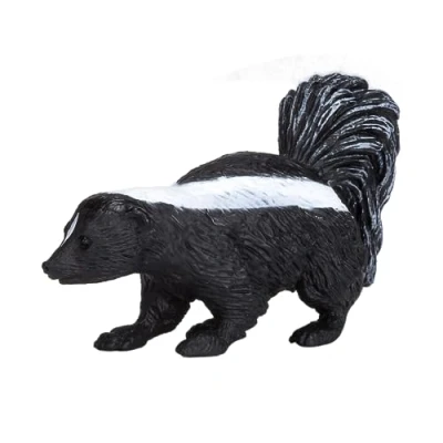 Image of MOJO Skunk Realistic International Wildlife Hand Painted Toy Figurine