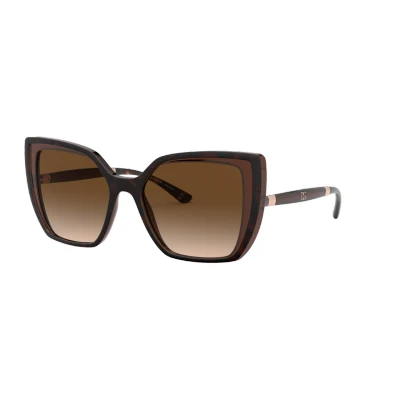 Image of Dolce&amp;Gabbana Sunglasses, Women&#039;s, Size: 55, Brown