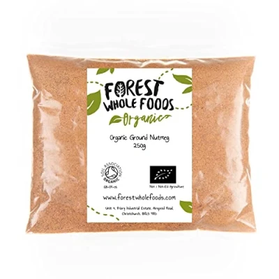 Image of Organic Ground Nutmeg Forest Whole Foods (250g)