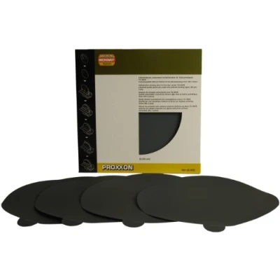 Image of Proxxon 28976 Self Adhesive Sanding Discs for TGS 250/E Grain 320 Pack of 5 Waterproof
