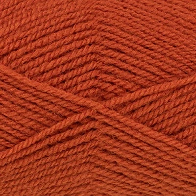 Image of King Cole Big Value Double Knit Knitting Yarn Acrylic DK Wool 50g Ball (Rust 3443)