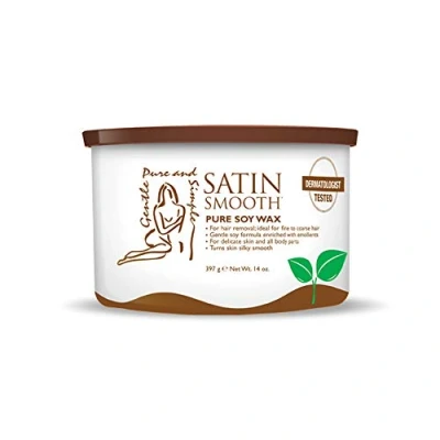 Image of Satin Smooth Pure Soy Wax For Women 14 oz