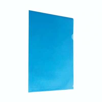 Image of Blue Cut Flush Folders (Pack of 50) WX01486+FINCHLEY Pen Free