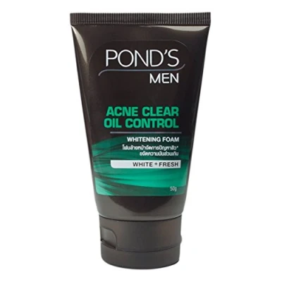 Image of Pond&#039;s Men Acne Oil Control Whitening Face Wash (50G)
