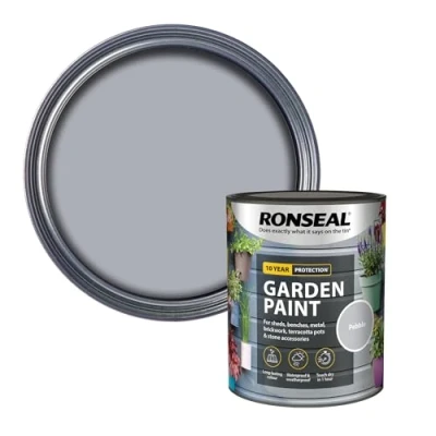 Image of Ronseal Garden Paint Pebble 750ml