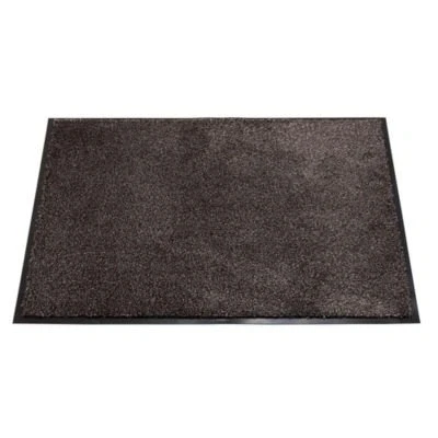Image of Lakeland Super Absorbent Floor &amp; Door Mat, 80cm x 60cm Slate Grey