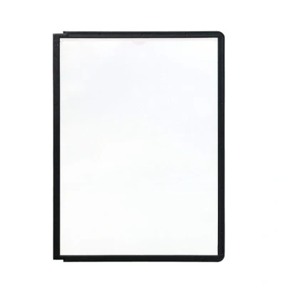 Image of Durable Sherpa Display Panel A4 Black (10 Pack) 5606 01